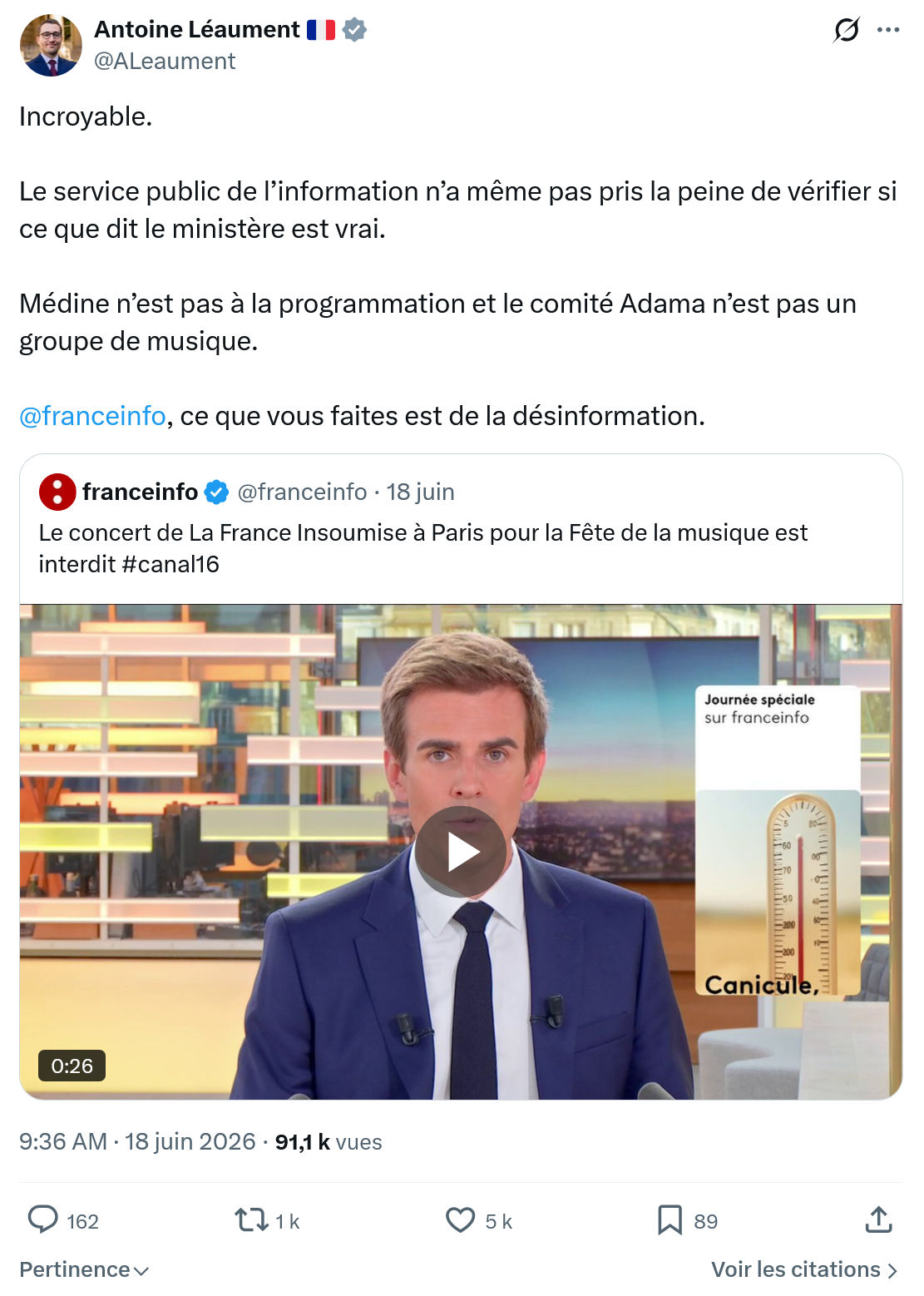 Antoine Léaument: Incroyable.   Le service public de...
