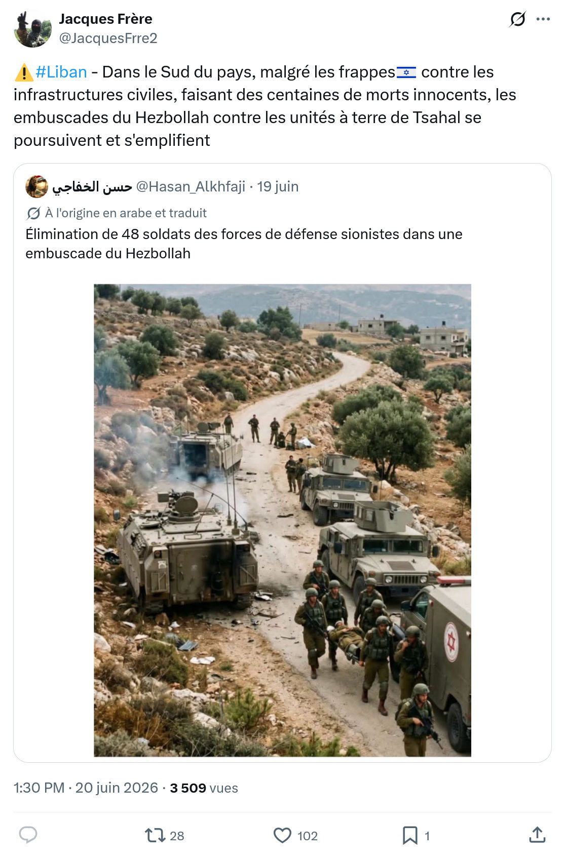 Jacques Frère: Liban - Dans le Sud du pays...