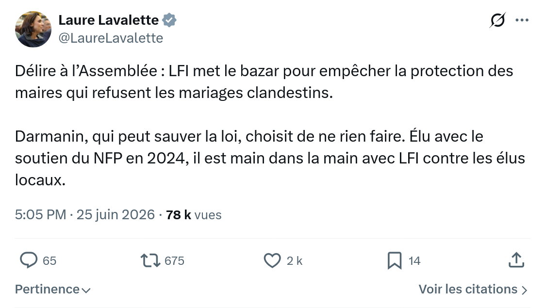 Laure Lavalette: Délire à l’Assemblée : LFI met le bazar pour...