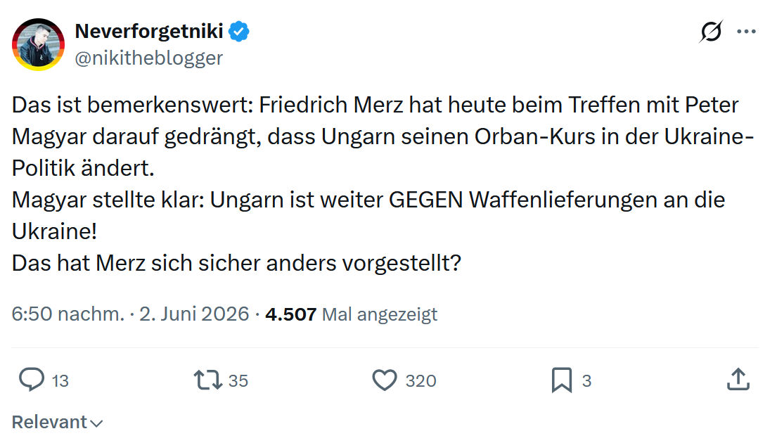 Neverforgetniki: Das ist bemerkenswert…