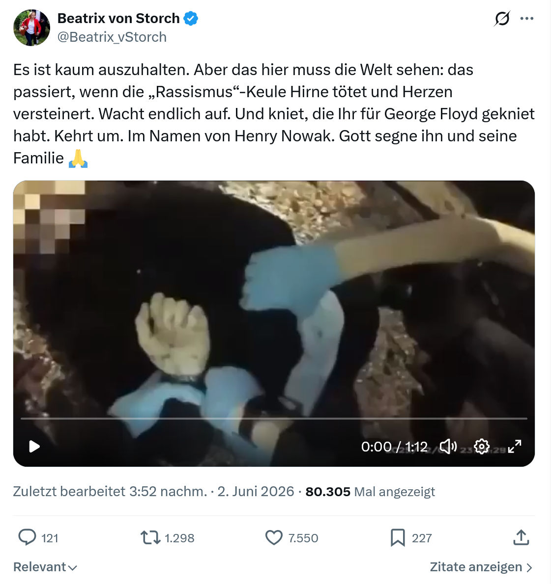 Beatrix von Storch: Es ist kaum auszuhalten…