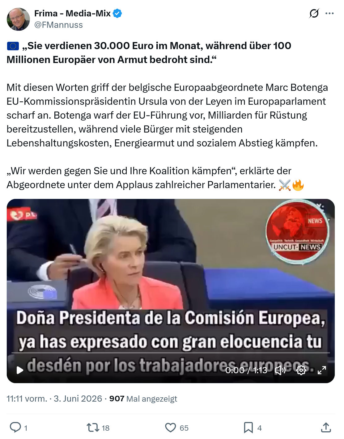Friedrich Mannus: Sie verdienen 30.000 Euro…
