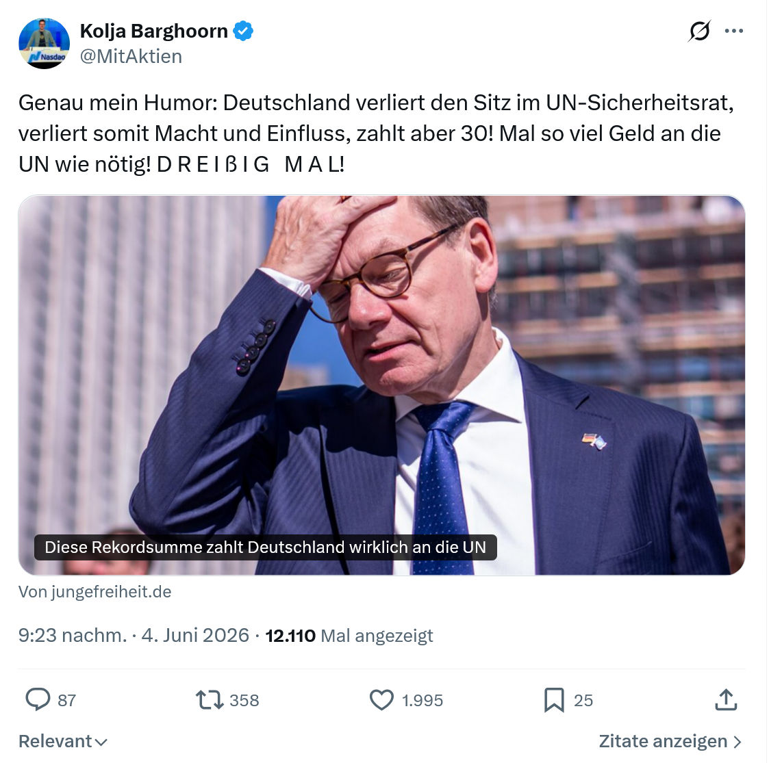Kolja Barghoorn: Genau mein Humor...