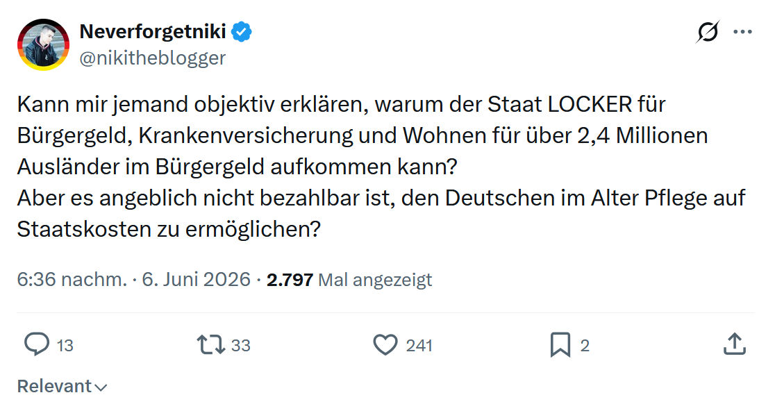 Neverforgetniki: Kann mir jemand objektiv erklären…