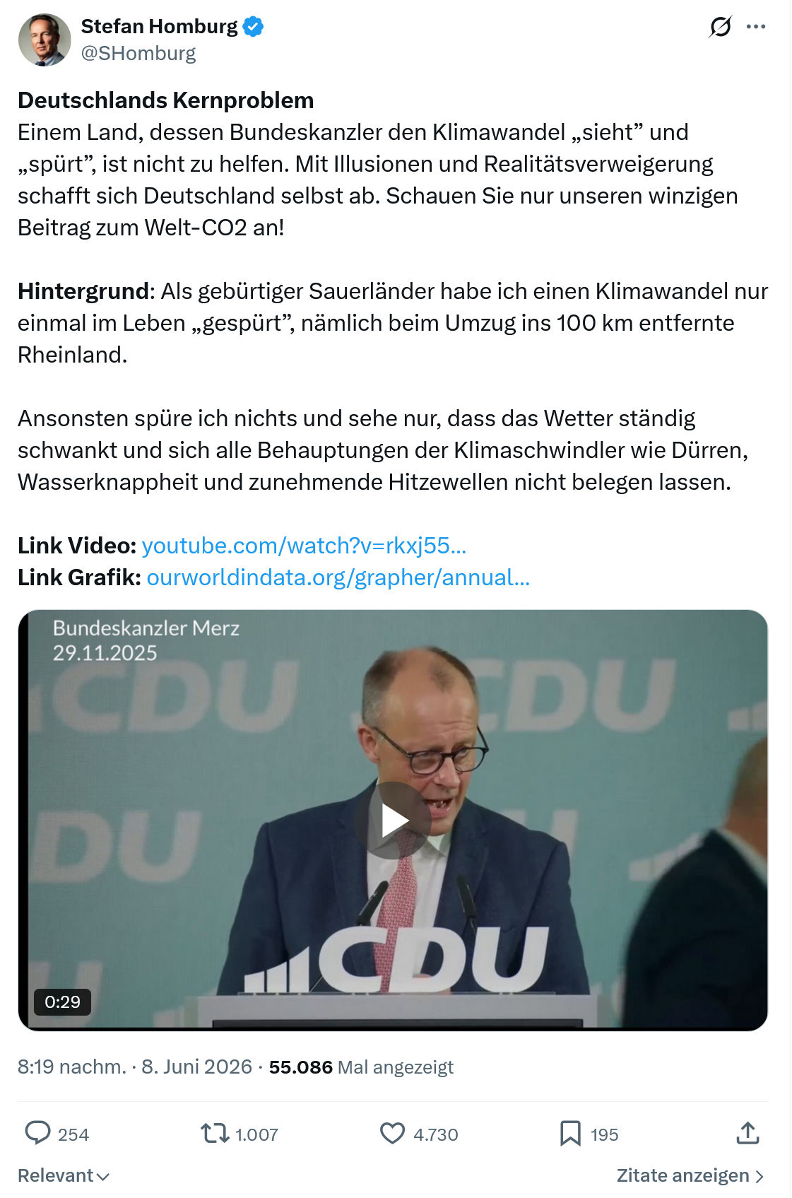 Stefan Homburg: Deutschlands Kernproblem Einem Land…