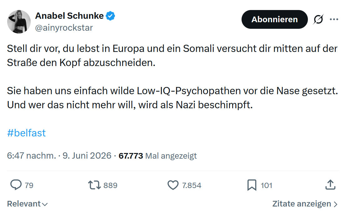 Anabel Schunke: Stell dir vor…
