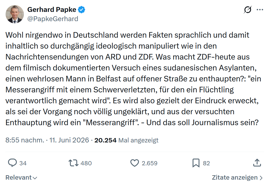Gerhard Papke: Wohl nirgendwo in Deutschland werden Fakten…