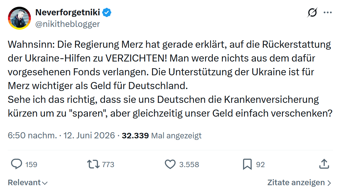 Neverforgetniki: Wahnsinn…