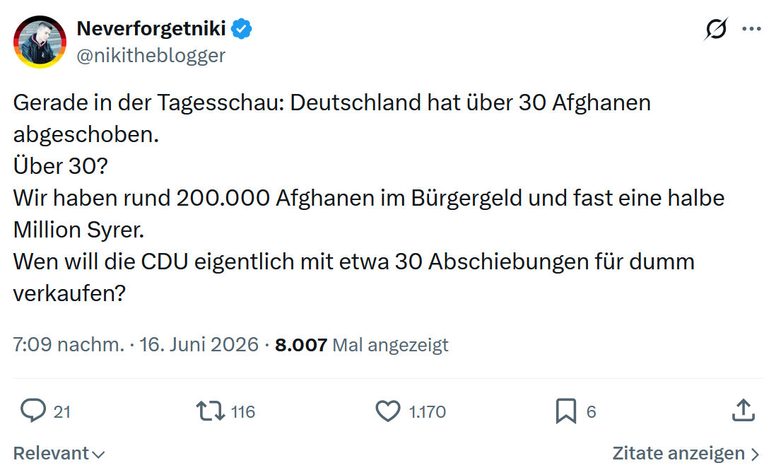 Neverforgetniki: Gerade in der Tagesschau: Deutschland...