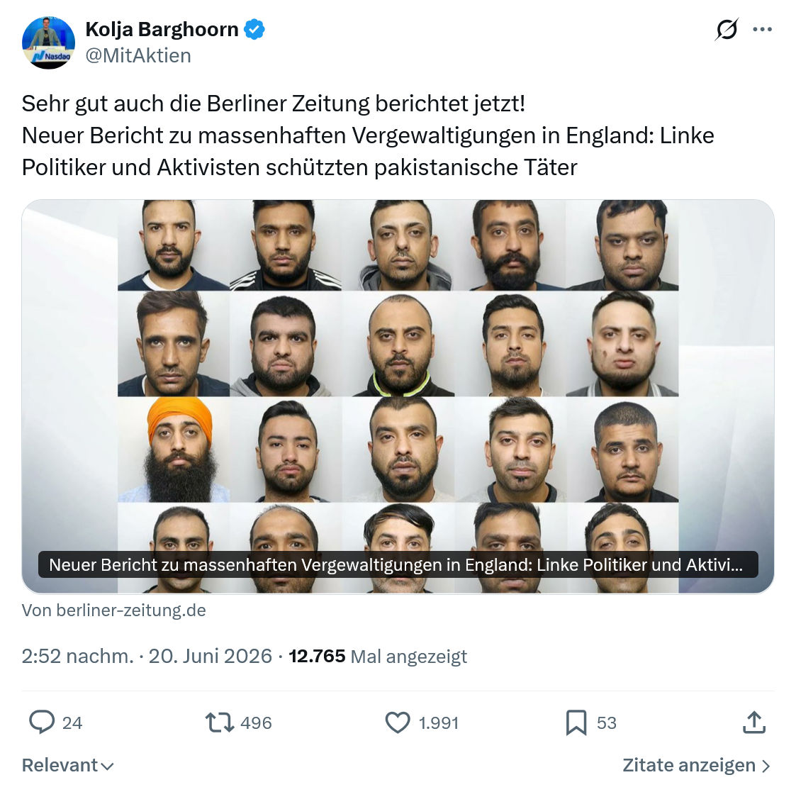 Kolja Barghoorn: Sehr gut auch die Berliner...