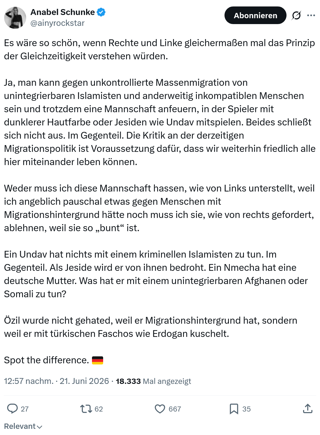 Anabel Schunke: Es wäre so schön, wenn Rechte...
