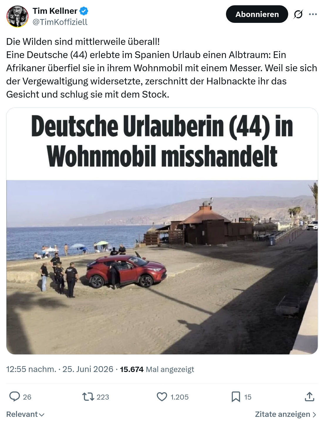 Tim Kellner: Die Wilden sind mittlerweile überall...