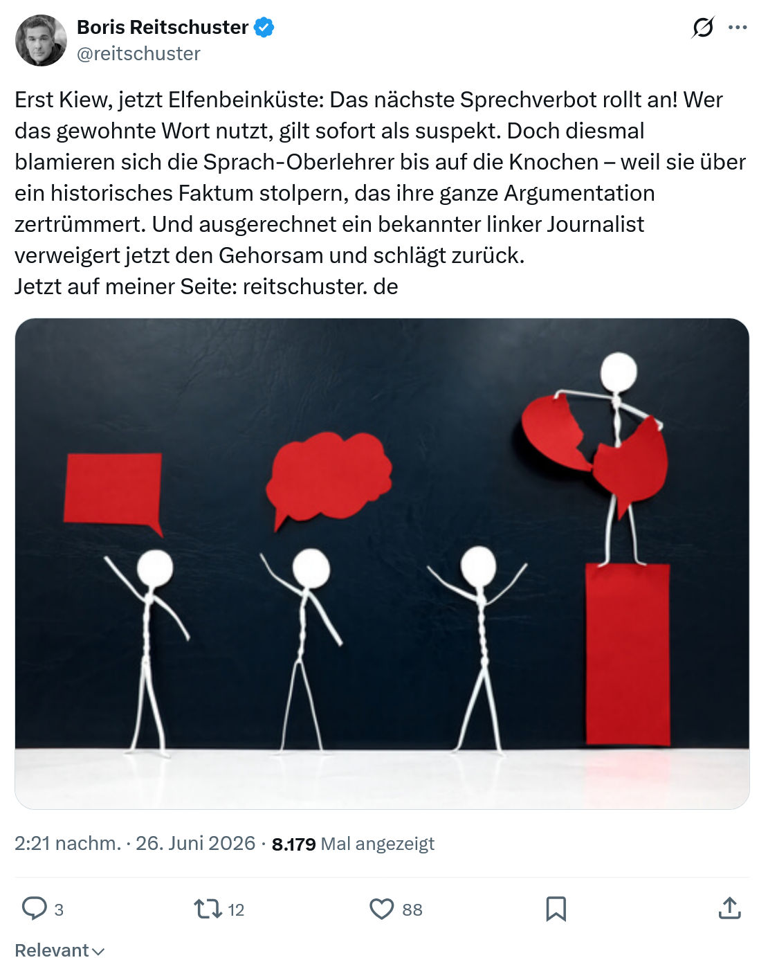 Boris Reitschuster: Erst Kiew, jetzt Elfenbeinküste...