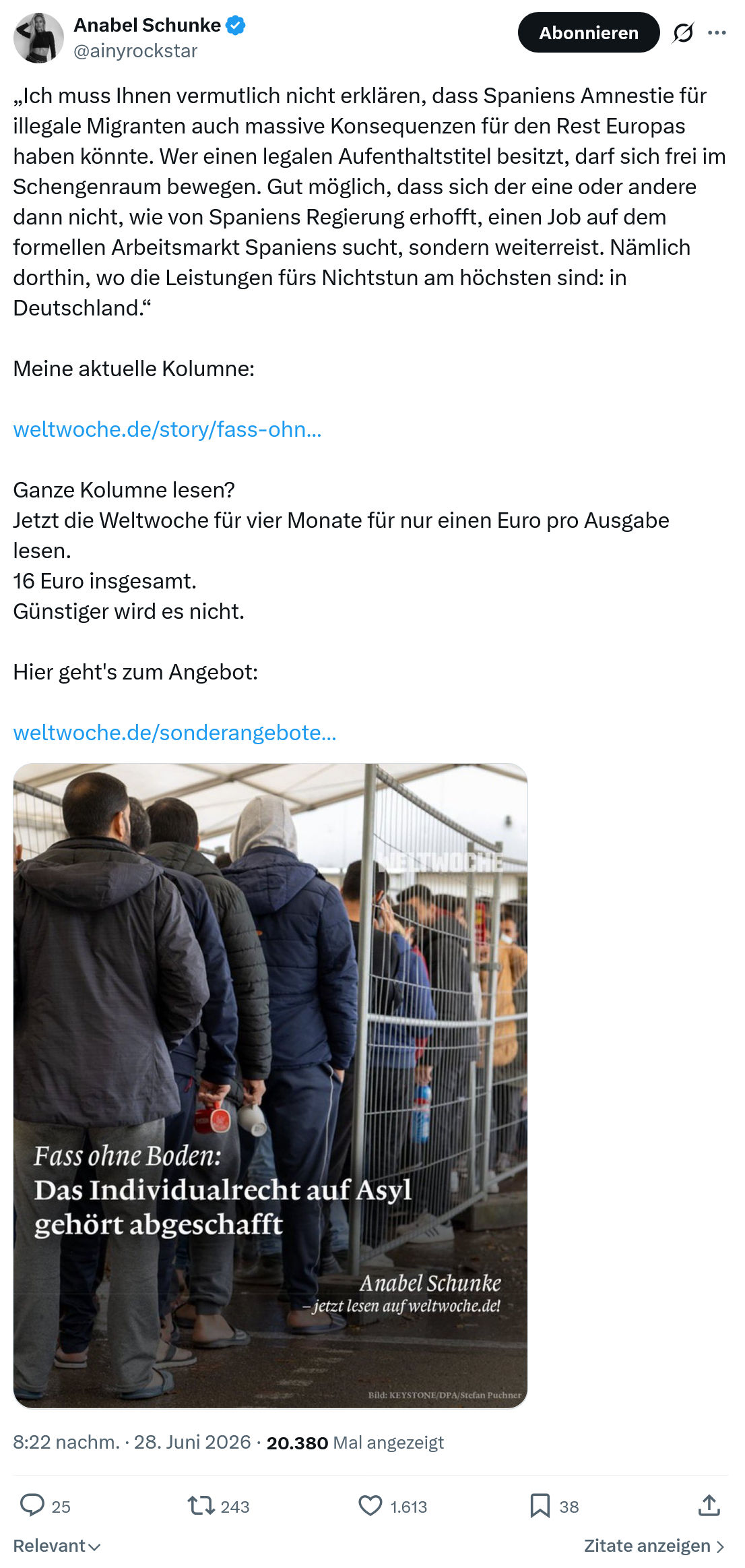 Anabel Schunke: