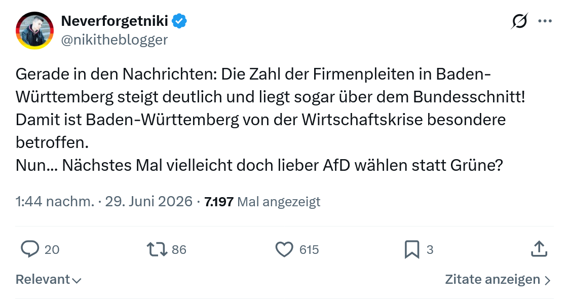 Neverforgetniki: Gerade in den Nachrichten...