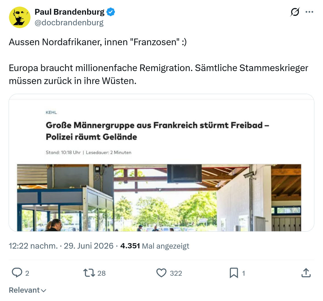 Paul Brandenburg: Aussen Nordafrikaner...