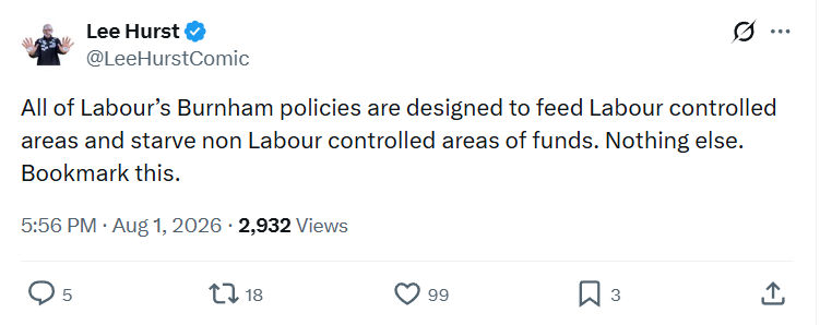 Lee Hurst: All of Labour’s Burnham policies...