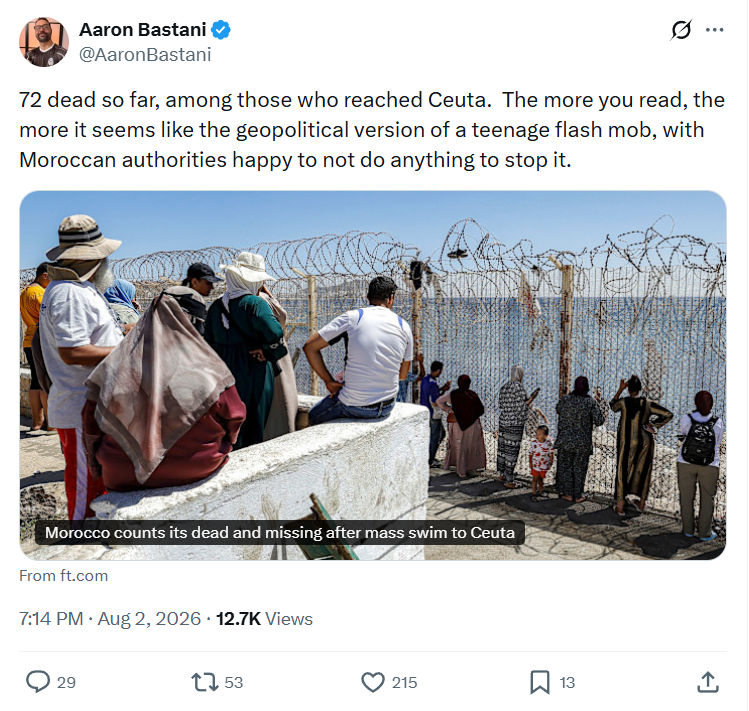 Aaron Bastani: 72 dead so far...