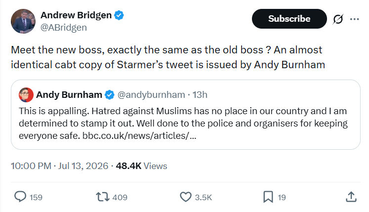 Andrew Bridgen: Meet the new boss...