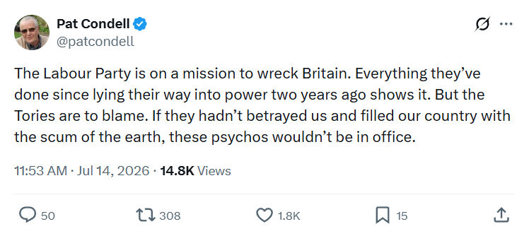 Pat Condell: The Labour Party is on a mission...