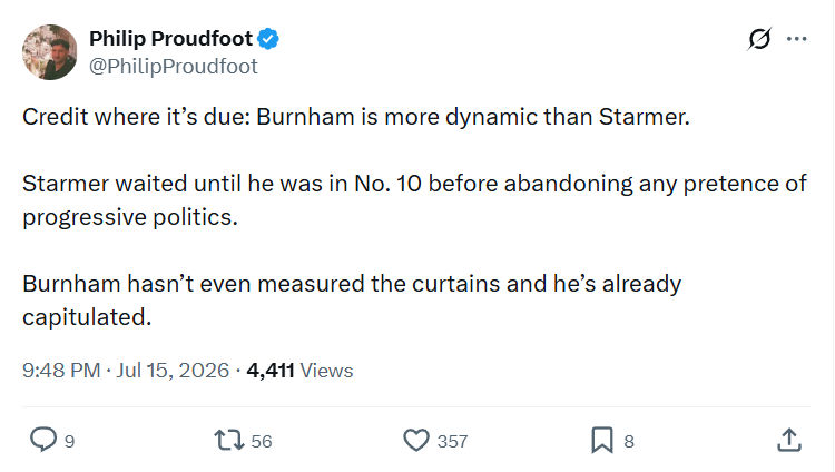 Philip Proudfoot: Credit where it’s due...
