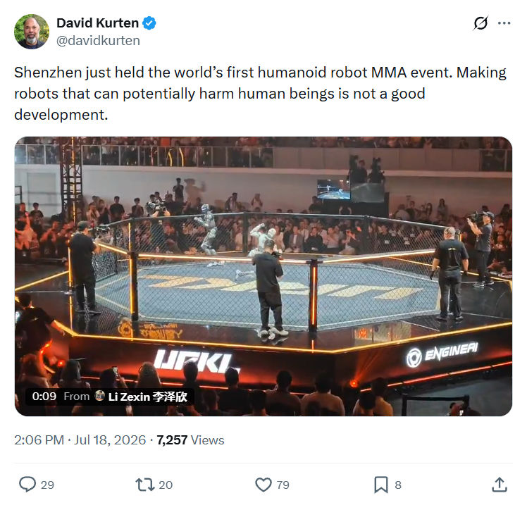 David Kurten: Shenzhen just held the world’s first...