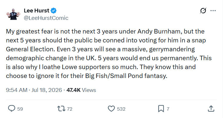 Lee Hurst: My greatest fear is not the next 3 years...