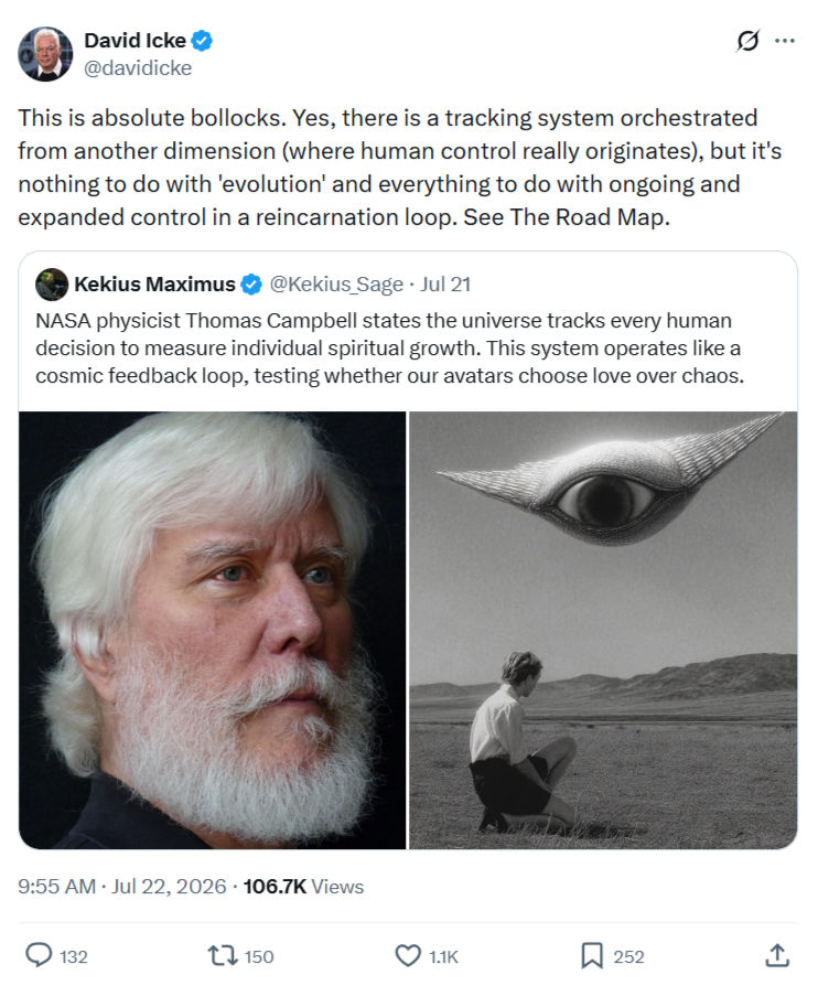 David Icke: This is absolute bollocks...