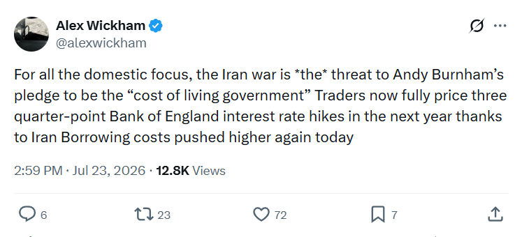 Alex Wickham: For all the domestic focus...