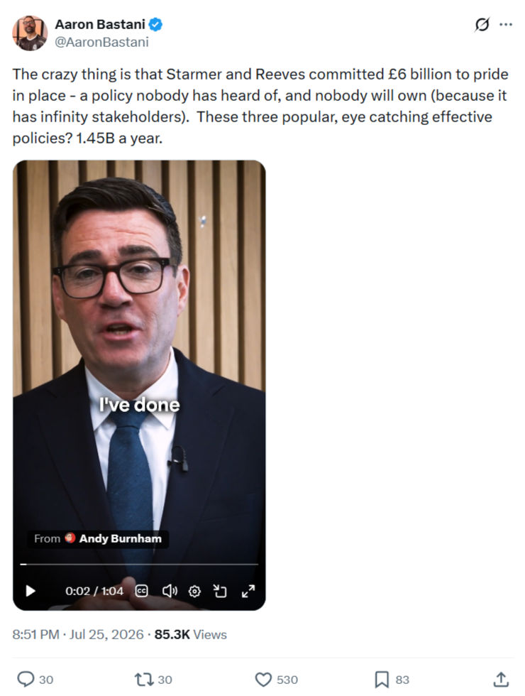 Aaron Bastani: The crazy thing is that Starmer...
