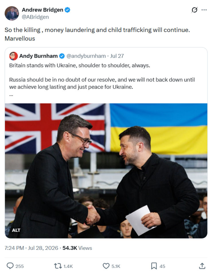 Andrew Bridgen: So the killing...