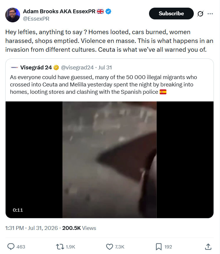 Adam Brooks: Hey lefties, anything to say...