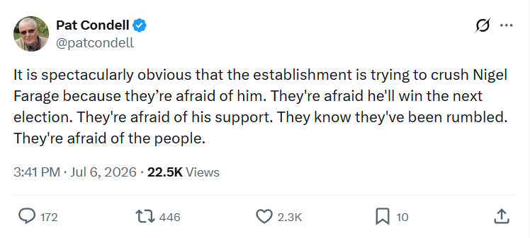 Pat Condell: It is spectacularly obvious...