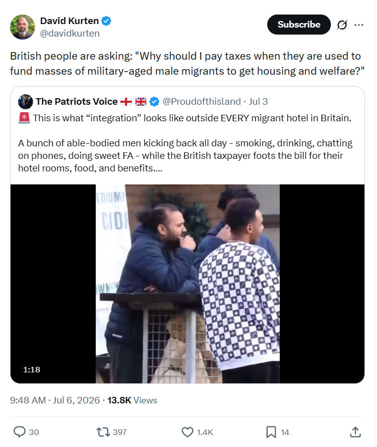 David Kurten: British people are asking...