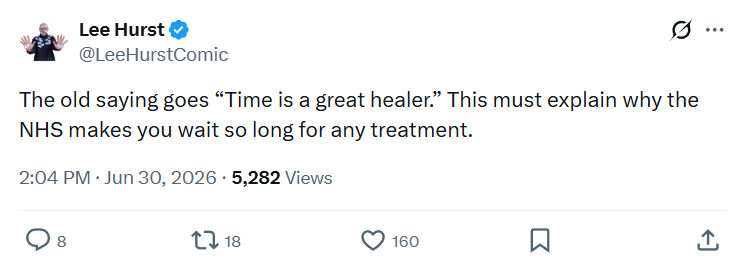 Lee Hurst: The old saying...