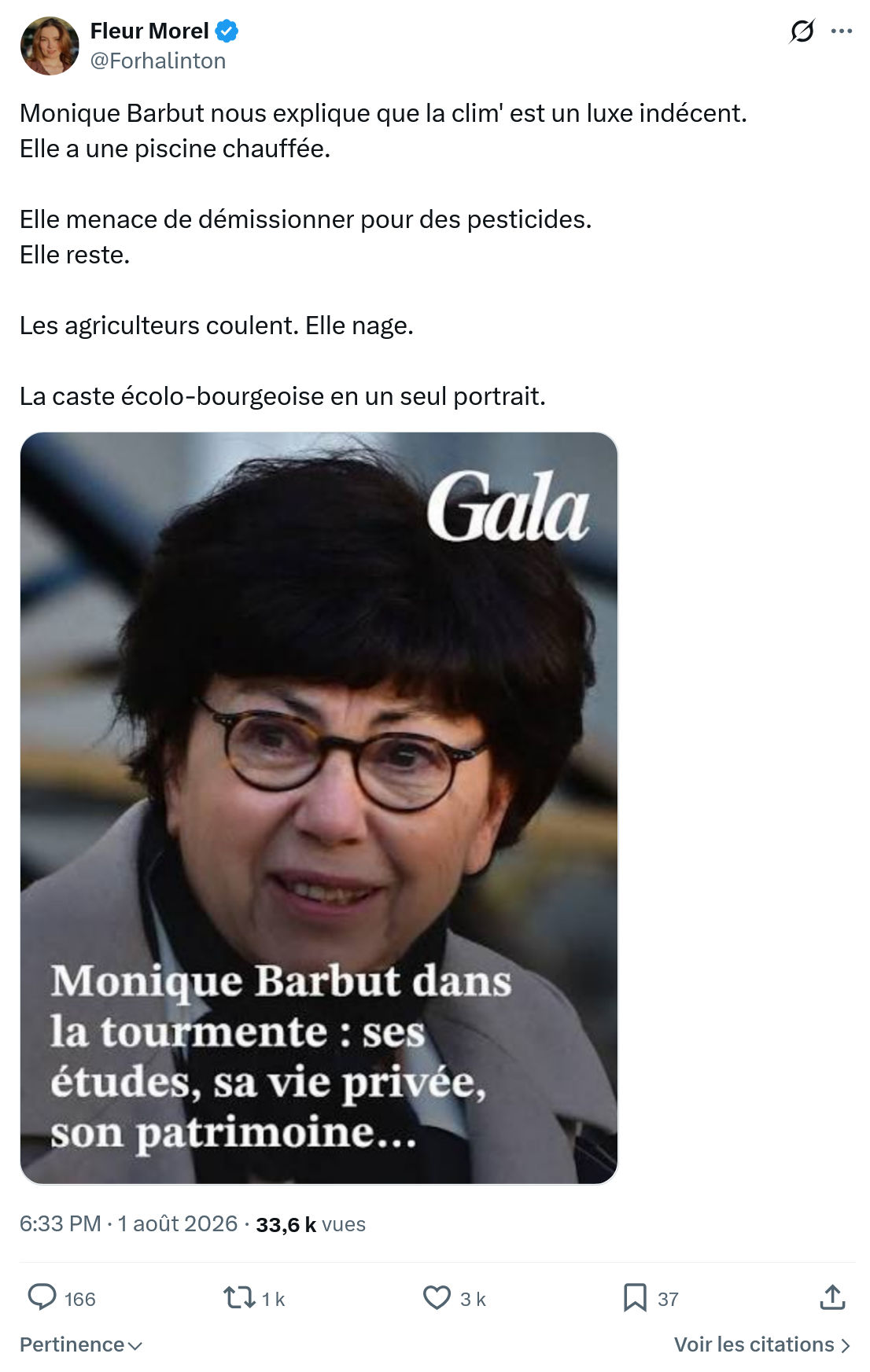 Fleur Morel: Monique Barbut nous explique...