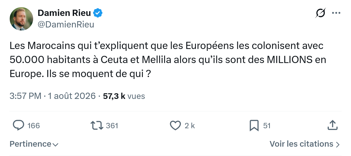 Damien Rieu: Les Marocains qui t’expliquent...