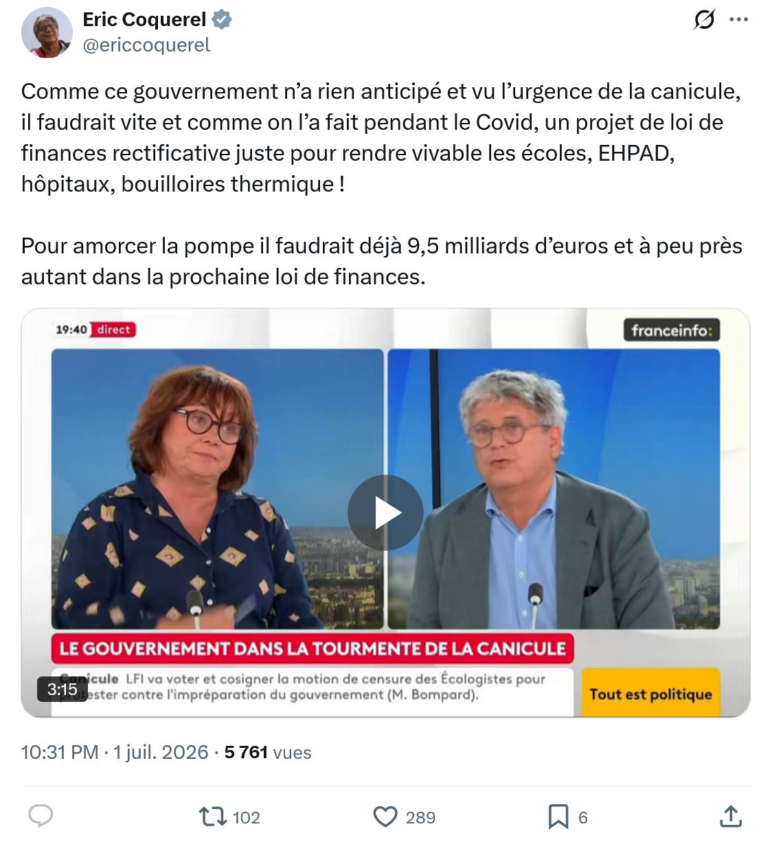 Eric Coquerel: Comme ce gouvernement n’a rien...