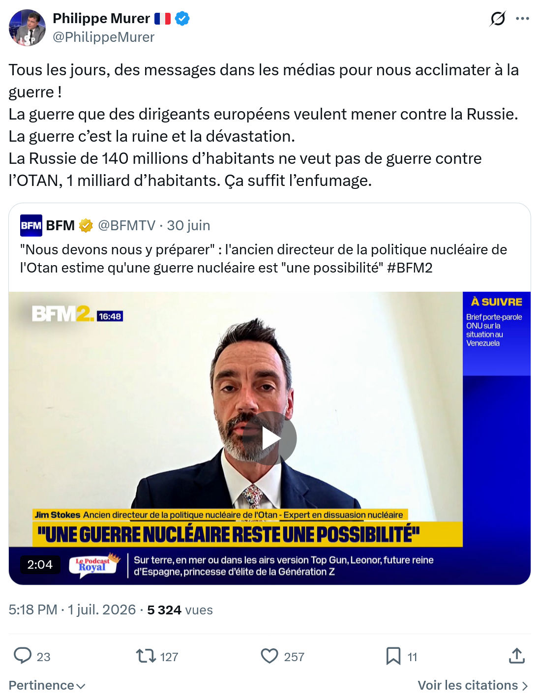 Philippe Murer: Tous les jours...