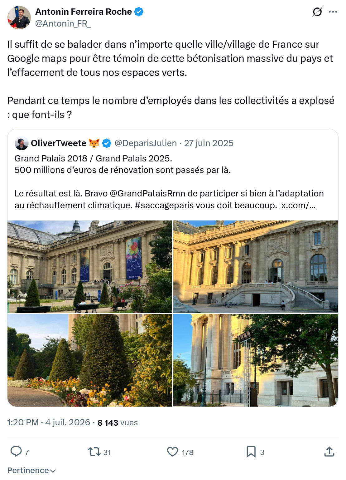 Antonin Ferreira Roche: Il suffit de se balader...