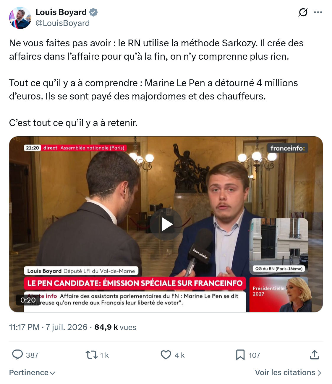 Louis Boyard: Ne vous faites pas avoir...