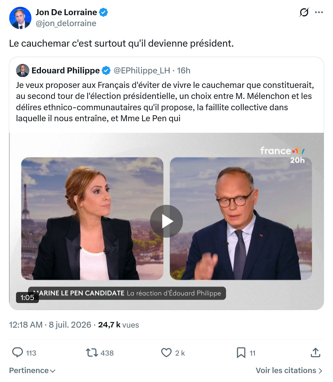 Jon De Lorraine: Le cauchemar...
