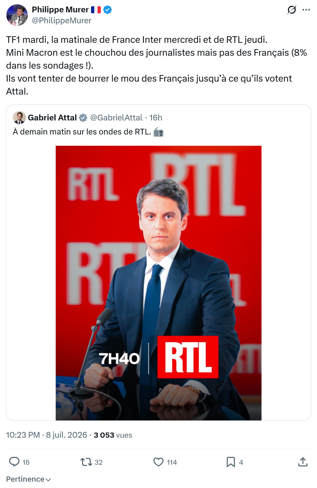 Philippe Murer: TF1 mardi, la matinale de France...