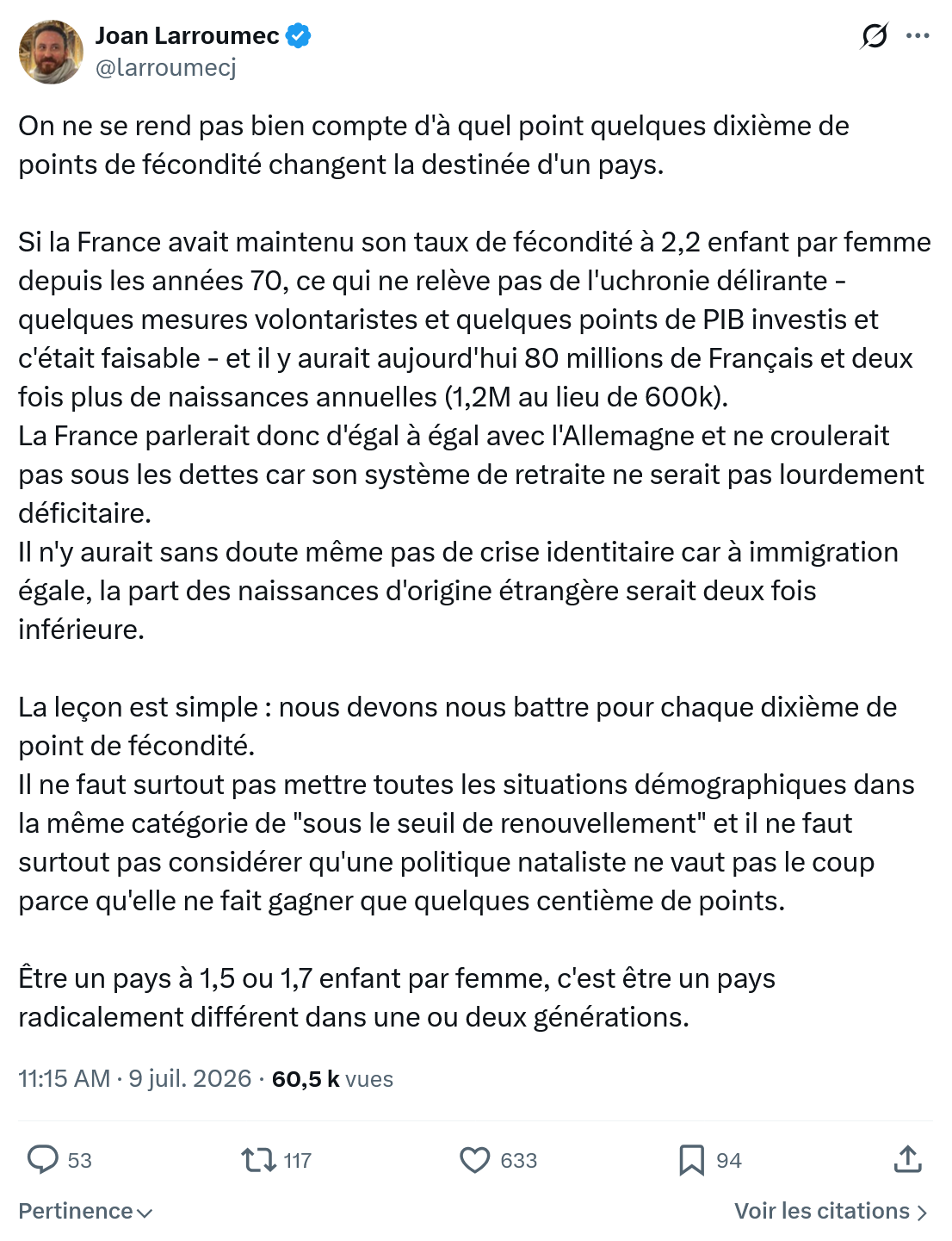 Joan Larroumec: On ne se rend pas bien...