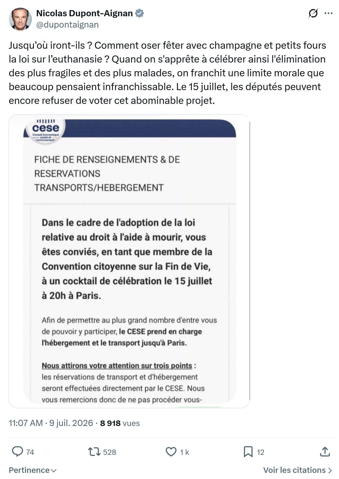 Nicolas Dupont-Aignan: Jusqu’où iront-ils ?...