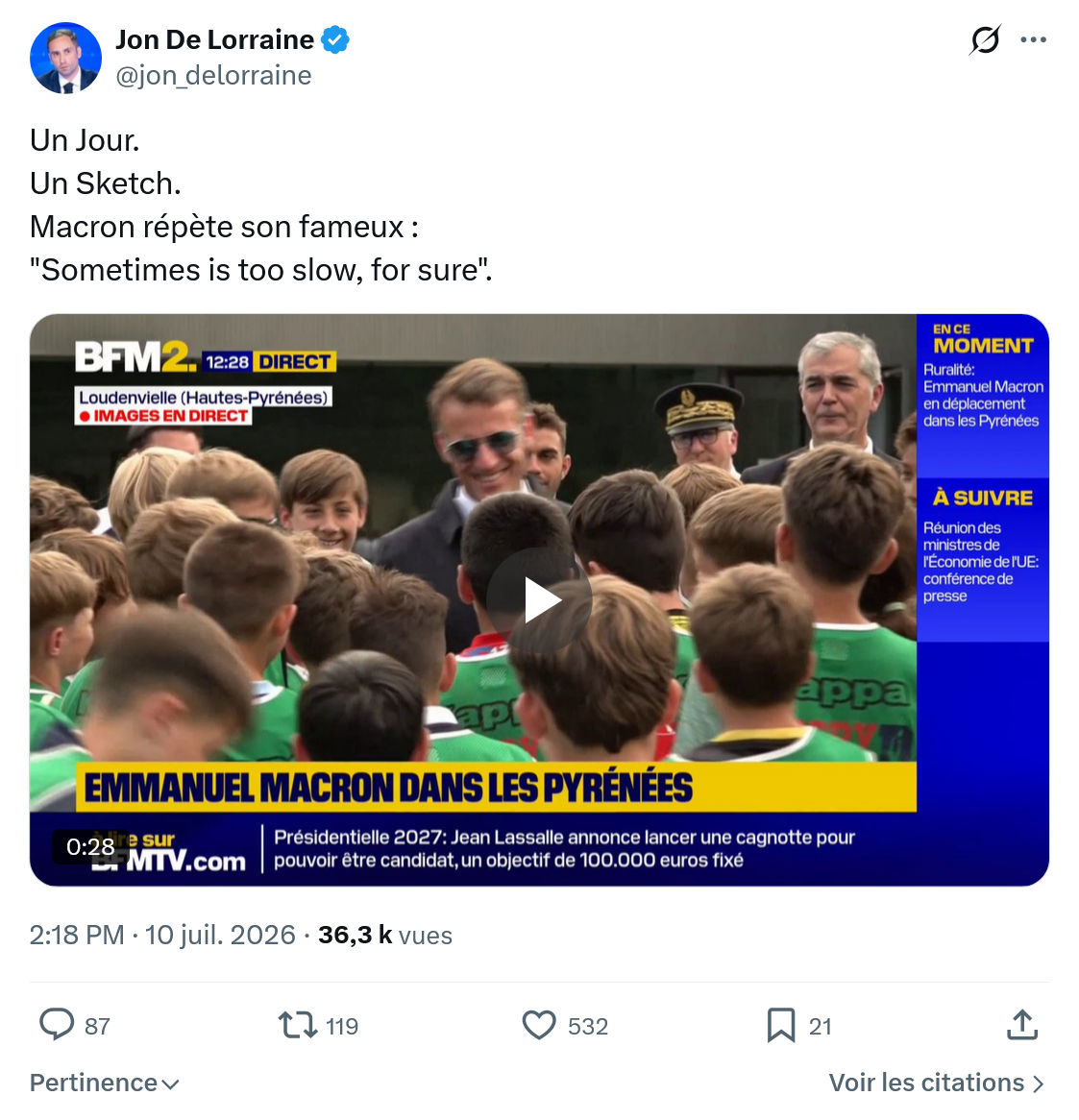 Jon De Lorraine: Un Jour...