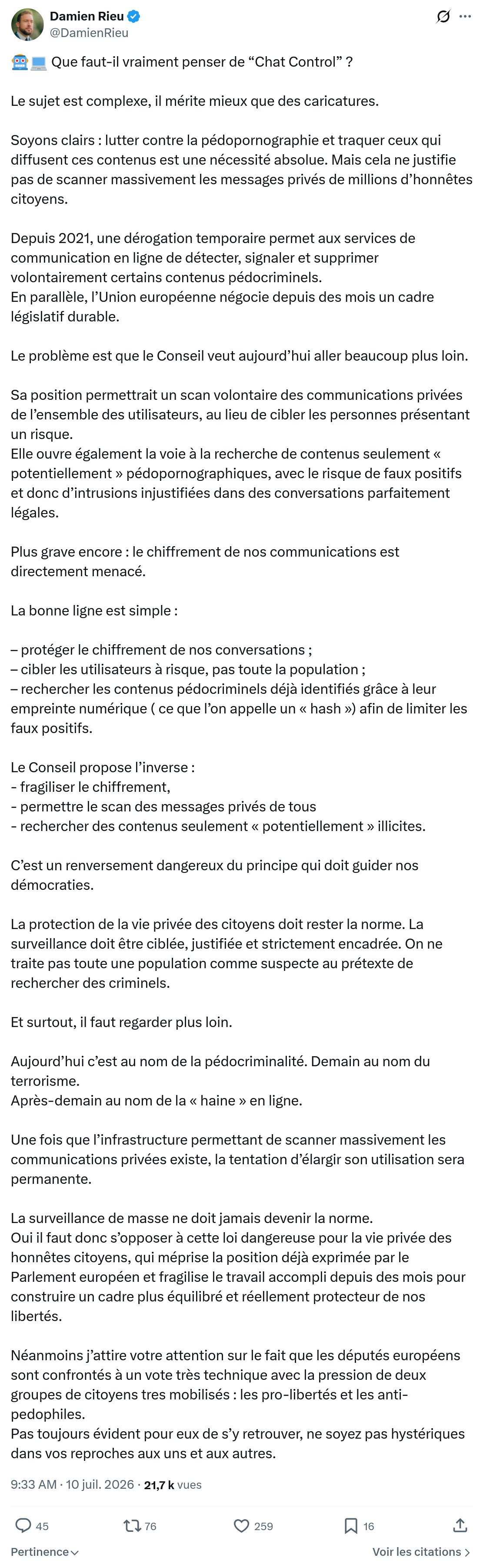 Damien Rieu: Que faut-il vraiment penser...