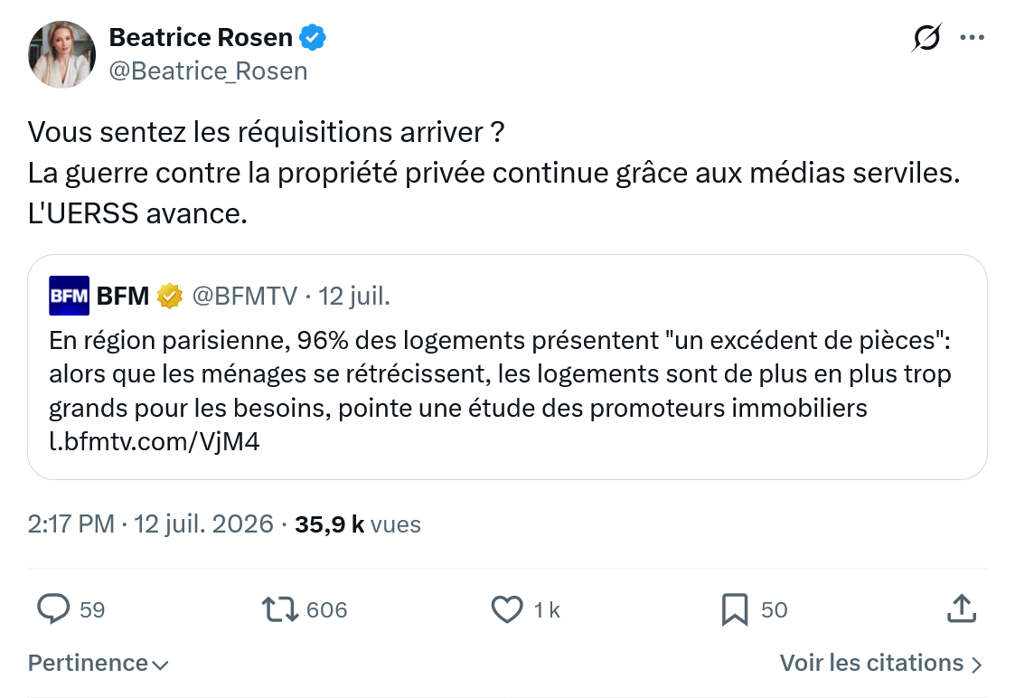 Béatrice Rosen: Vous sentez les réquisitions arriver ?...