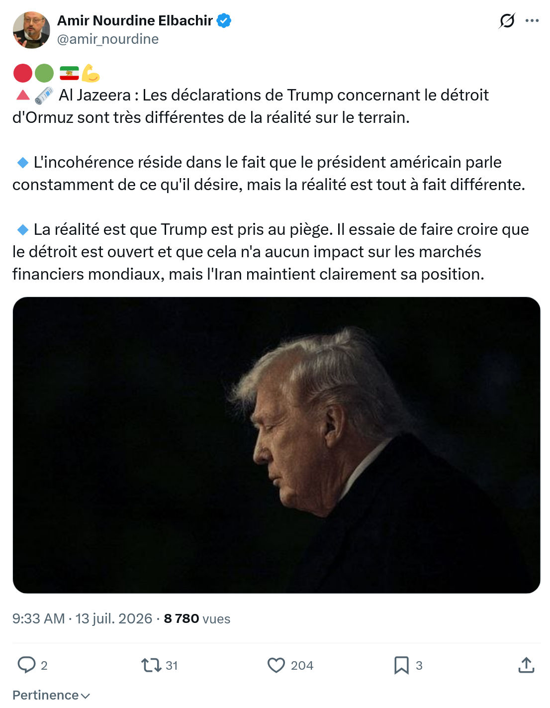 Amir Nourdine Elbachir: Al Jazeera...
