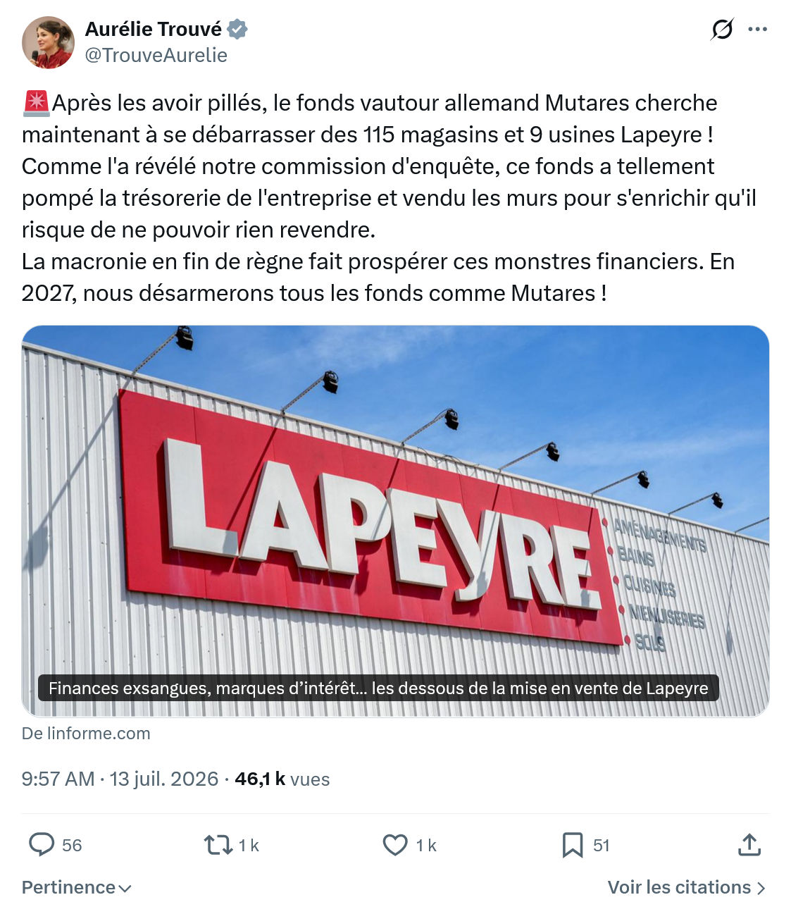 Aurélie Trouvé: Après les avoir pillés...